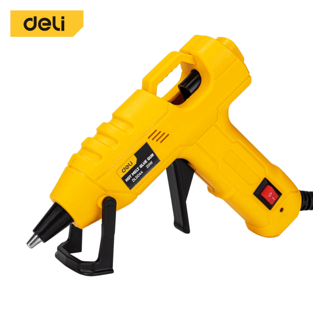 ปืนยิงกาว DELI DL5044-YL-01 20วัตต์ สีเหลือง_0